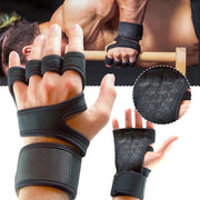 1 Pairs Weightlifting Hand Wrist Palm Protector Gloves