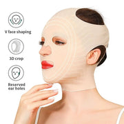 Sleeping Mask Face Slimming V-Face 360 Degree Facial Contour Shaping Lifting Bandage Women's Skin Care