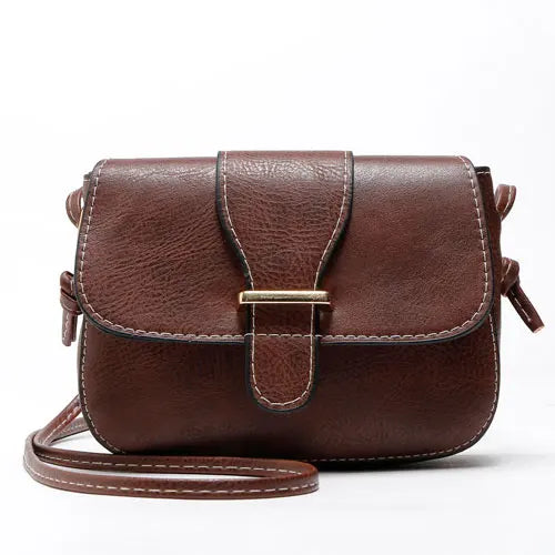 Small Vintage  Pu Leather Women Messenger Bags,Shoulder & Crossbody Designer Ladies Bag