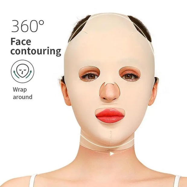 Sleeping Mask Face Slimming V-Face 360 Degree Facial Contour Shaping Lifting Bandage Women's Skin Care