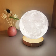 Creative 3D Moon Night Lamp for Bedroom Decoration