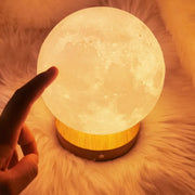 Creative 3D Moon Night Lamp for Bedroom Decoration