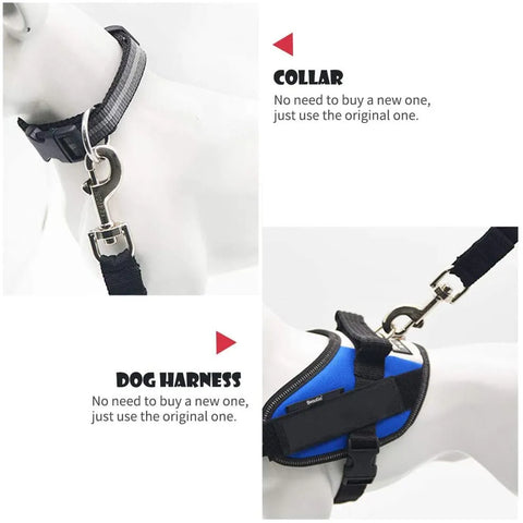 Adjustable Pet Car Seat Belt Pet Seat Harness Safety Collar