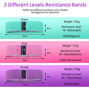 Fabric Resistance Hip Booty Elastic Workout Bands