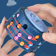 3D Cylinder Cube Magical Bean Gyro Rotate Toys