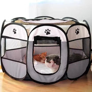 Portable Foldable Pet Tent Kennel Puppy Shelter