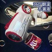 Electric Automatic Light Bubble Machine Gun