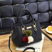 Women Vintage Plush Tassel Shoulder Crossbody Bag