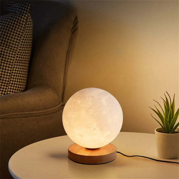 Creative 3D Moon Night Lamp for Bedroom Decoration