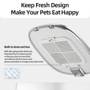 Automatic Pet Smart Food Kibble Dispenser Feeder