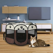 Portable Foldable Pet Tent Kennel Puppy Shelter