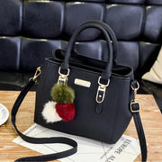 Women Vintage Plush Tassel Shoulder Crossbody Bag