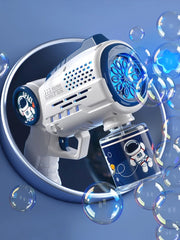 Electric Automatic Light Bubble Machine Gun