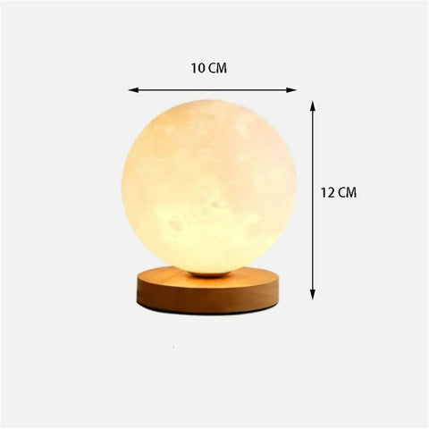 Creative 3D Moon Night Lamp for Bedroom Decoration