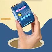 3D Cylinder Cube Magical Bean Gyro Rotate Toys